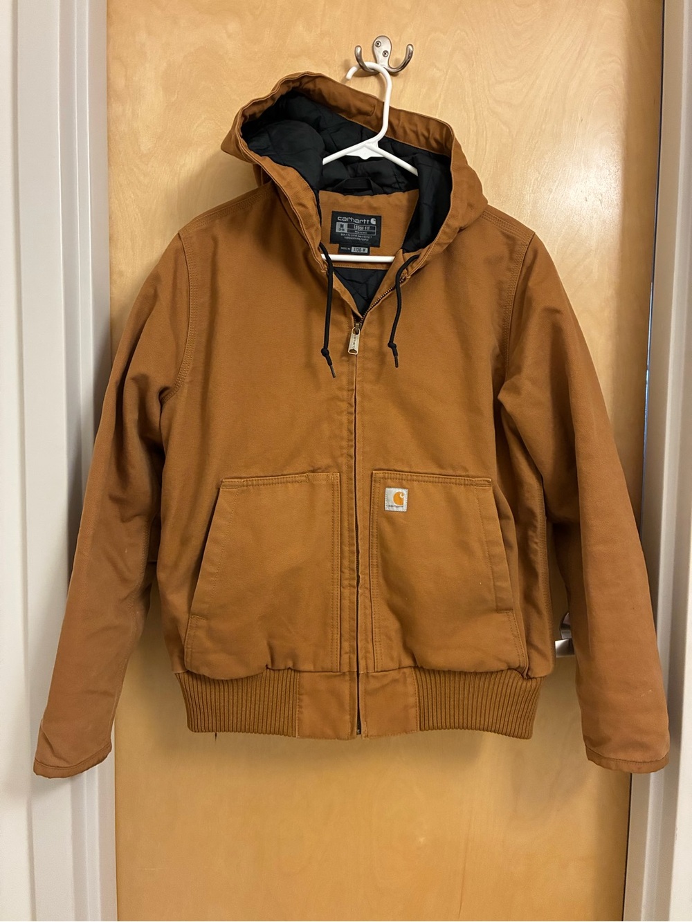 Carhartt J130-W Washed Duck Insulated Active Jacket